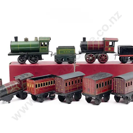 Georges Carette Early C20th O Gauge Clockwork Locomotive and Tender