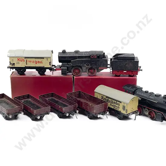 Fleischmann O Gauge Electric 0-4-0 Locomotive and Tender