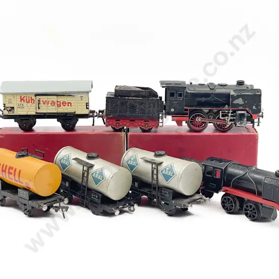 Fleischmann O Gauge Electric 0-4-0 Locomotive and Tender