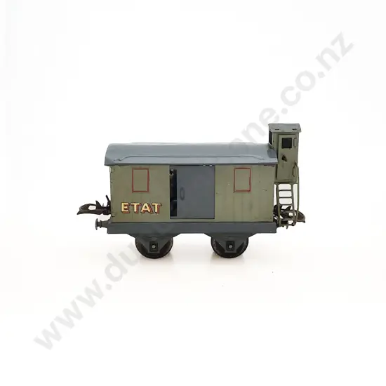 Hornby O Gauge French Type Brake Van ETAT