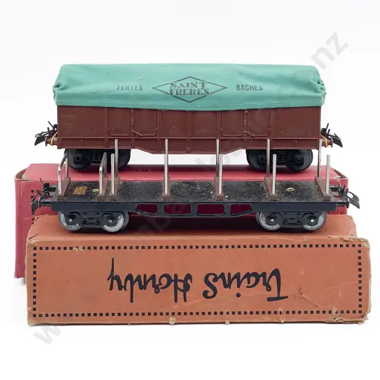 Hornby O Gauge French Boxed Wagon Travaux Publics