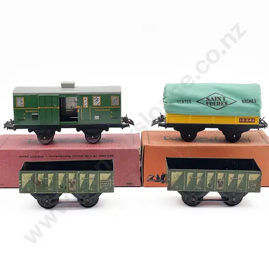 Hornby O Gauge French Boxed Wagon Bache No1