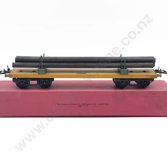 Hornby O Gauge Boxed No2 Lumber Wagon