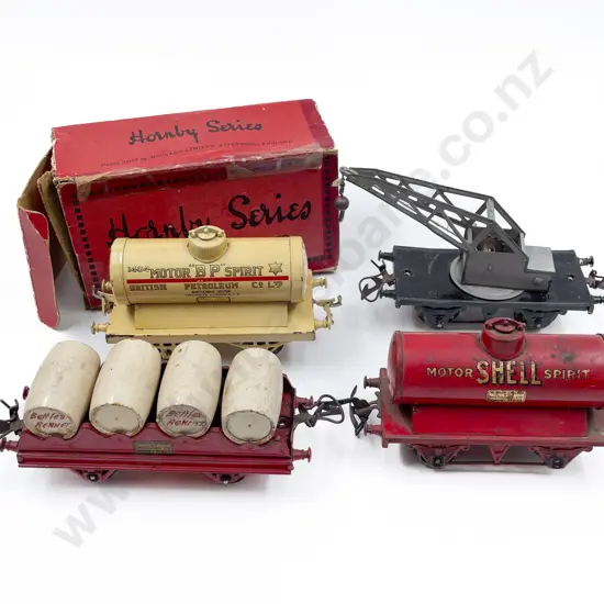 Hornby O Gauge Four Rolling Stock Wagons