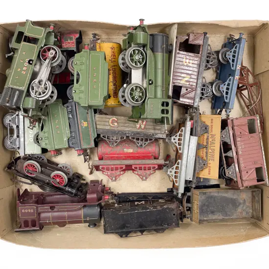 Hornby O Gauge Clockwork Two Locomotives