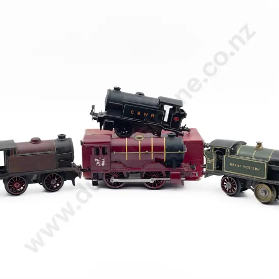 Hornby O Gauge Clockwork Four Various Locomotives