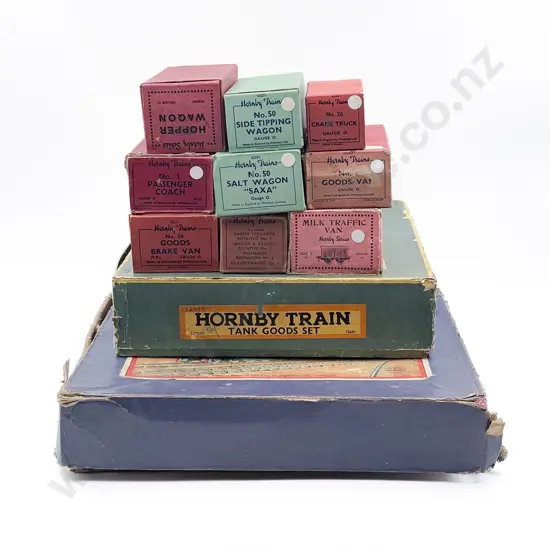Collection Hornby  O Gauge Empty Boxes