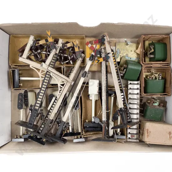 Collection Bassett-Lowke Electrical Points Railway Lamps and Signals