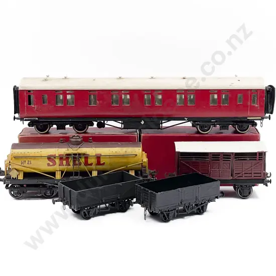 O Gauge Scratch and Kit Built Rolling Stock Wagons
