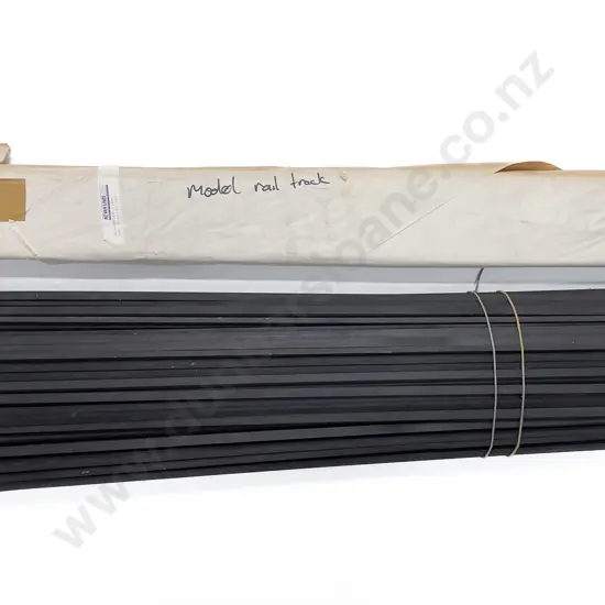 Large Qty Wooden Railway Sleepers and Brass Track Lengths