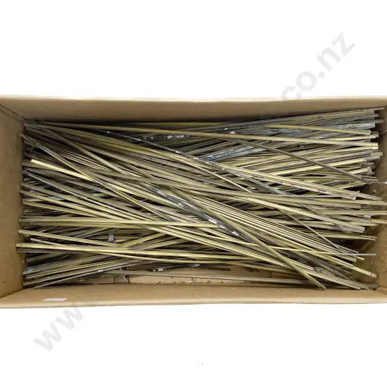 Large Qty Brass Railway Track 44cm lengths