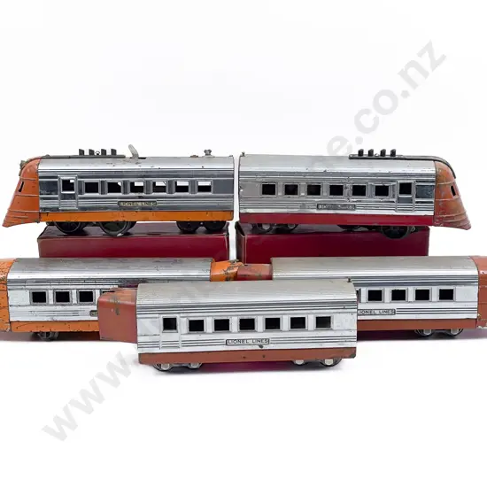 C1934 Lionel Jnr O-27 Streamliner Set and other