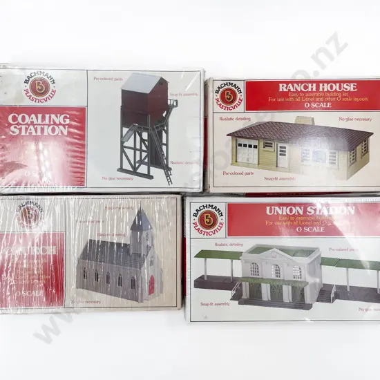 Bachmann O Gauge Plasticville Kit Set Models