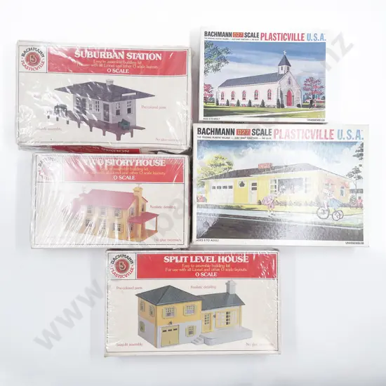 Bachmann O Gauge Plasticville Kit Set Models