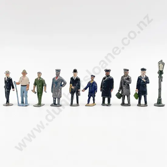 Various Manufacture Railway Station Figures (10)