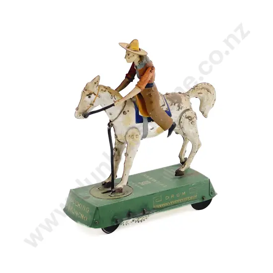 Lehmann 625 'Wild West Bucking Broncho' Clockwork Tinplate Toy
