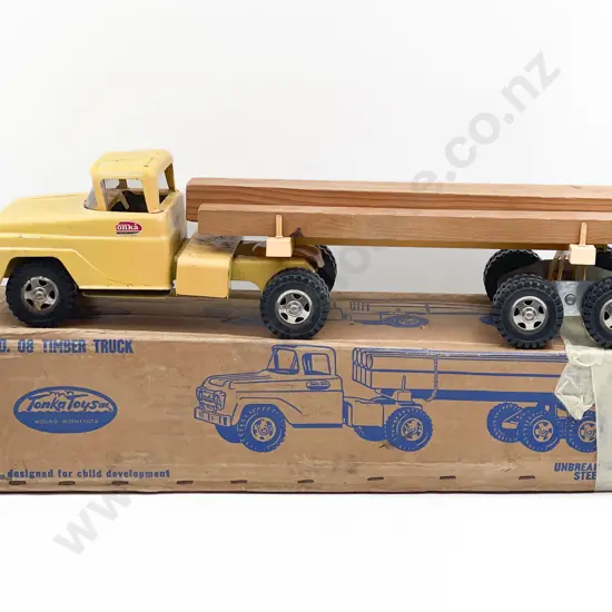 Part Boxed Tonka No08 Timber Truck