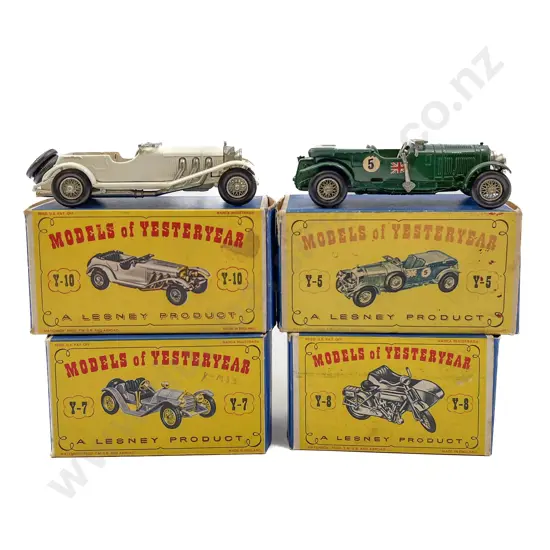Four Picture Boxed Matchbox Models of Yesteryear Models