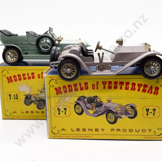 Two Boxed Models of Yesteryear