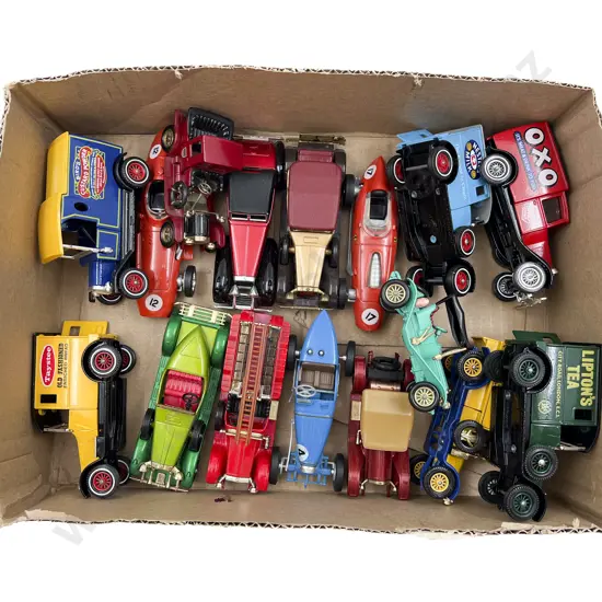 16 Unboxed Matchbox Models of Yesteryear (all good condition)