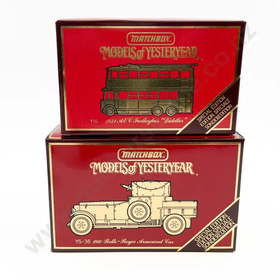 Matchbox Models of Yesteryear Special Editions