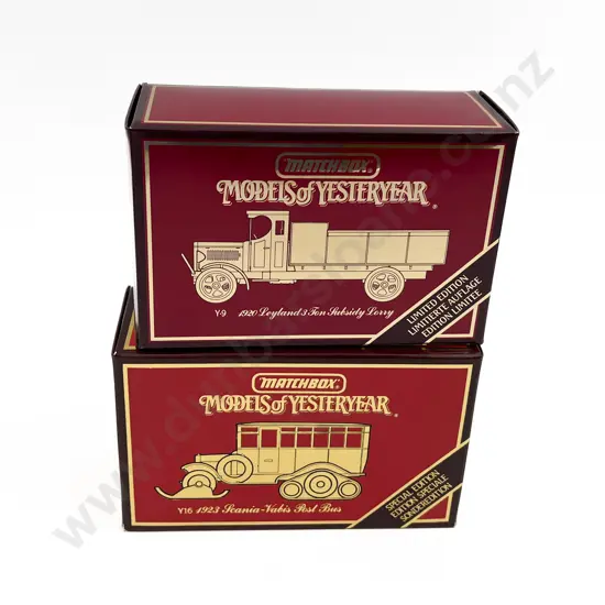 Matchbox Models of Yesteryear Special Editions