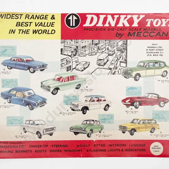 NZ Version 7/364/20 Dinky Toys by Meccano Catalogue