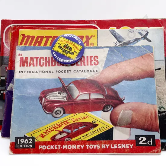 Four Matchbox Pocket Catalogues