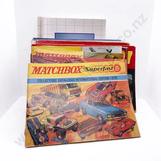 Collection Matchbox Pocket Catalogues
