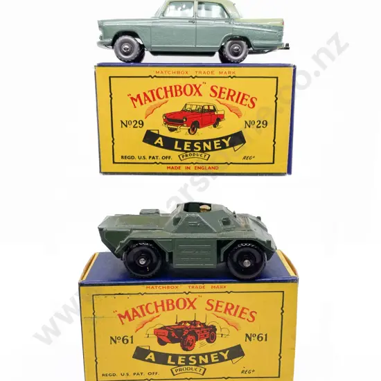 Two Matchbox Series A Lesney Boxed Models