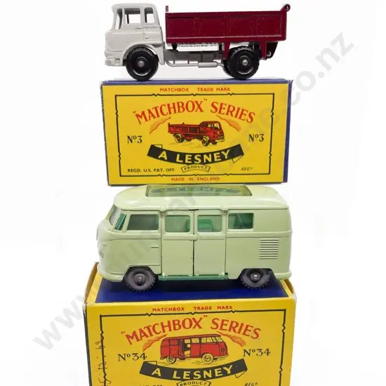 Two Matchbox Series A Lesney Boxed Models