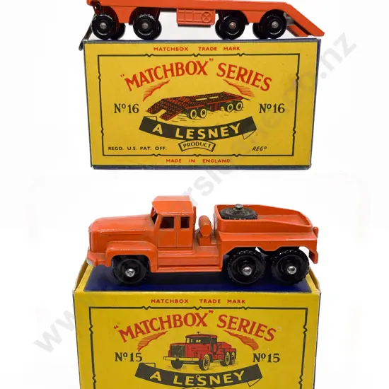 Two Matchbox Series A Lesney Boxed Models