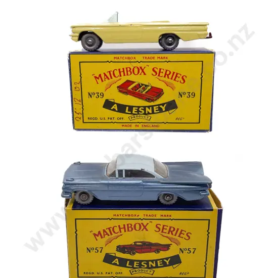 Two Matchbox Series A Lesney Boxed Models