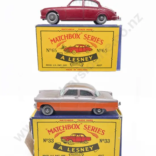 Two Matchbox Series A Lesney Boxed Models