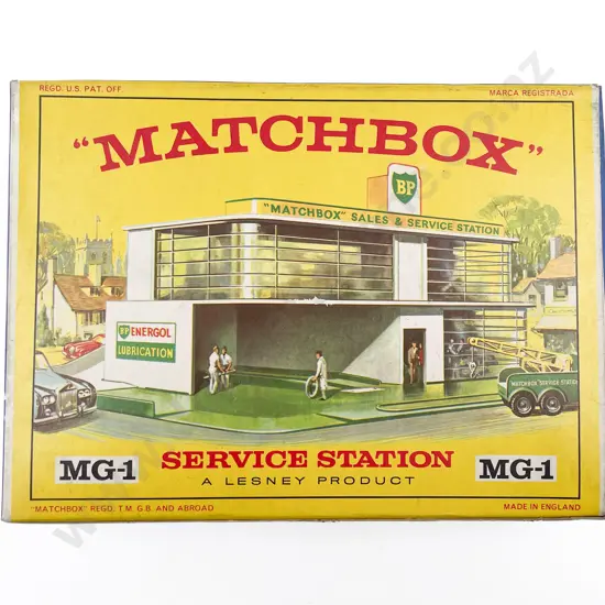 Matchbox Boxed MG-1 Service Station