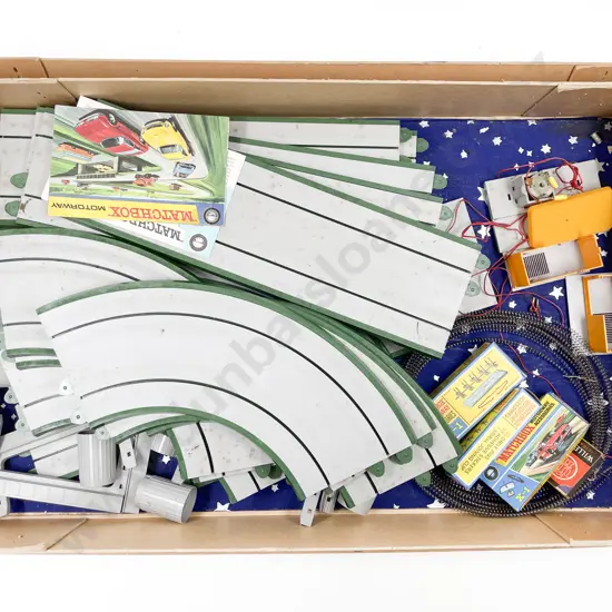 Matchbox Motorway Extension E-2 Track Layout Pieces