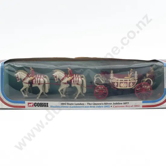 Boxed Corgi 41 1902 State Landau The Queens Silver Jubilee 1977