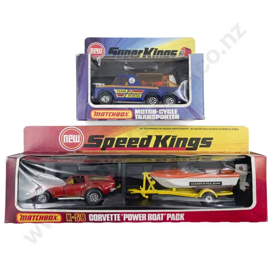 Matchbox Boxed Speed Kings K-58 and Super King K-6