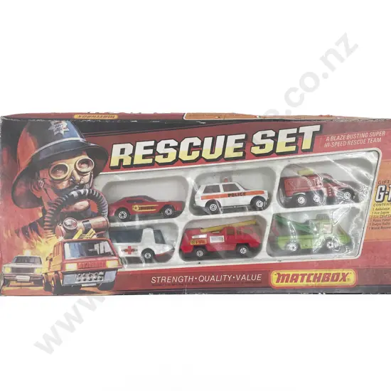 Matchbox C1975 Boxed Gift Set G-12 Rescue Set