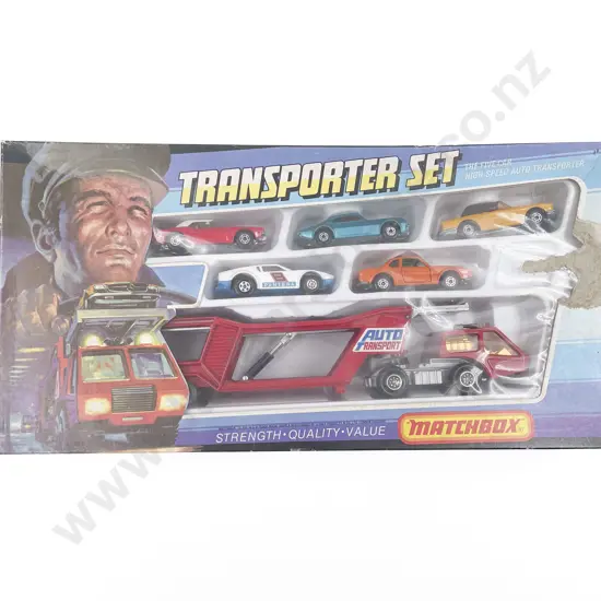 Matchbox C1975 Boxed Gift Set G-15 Transporter Set