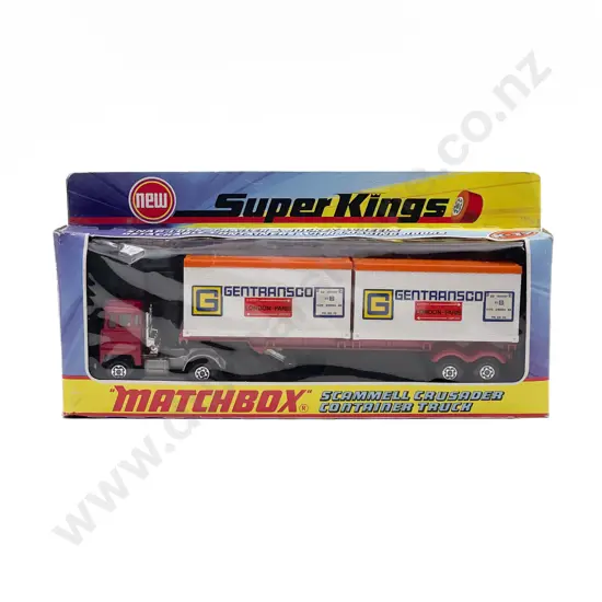Matchbox Boxed Super King K-17 Scammell Crusader Container Truck