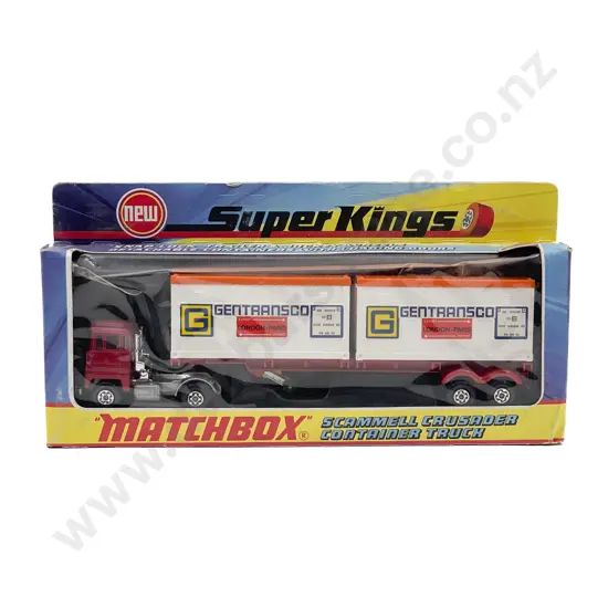 Matchbox Boxed Super King K-17 Scammell Crusader Container Truck