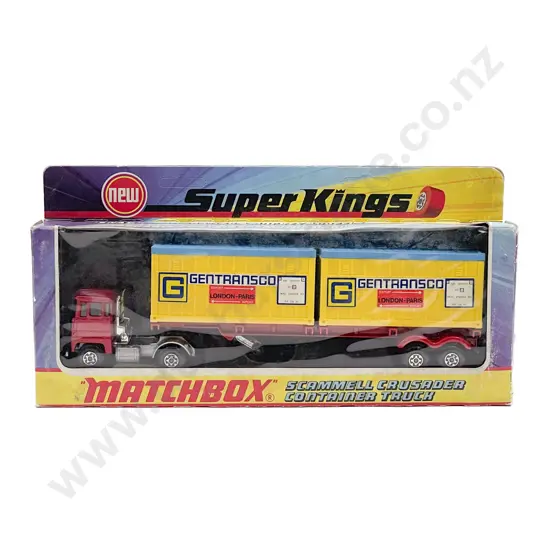 Matchbox Boxed Super King K-17 Scammell Crusader Container Truck