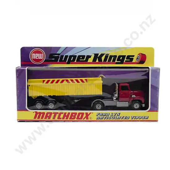 Matchbox Boxed Super King K-18 Ford LTS Articulated Tipper