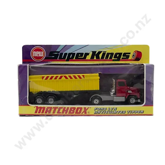 Matchbox Boxed Super King K-18 Ford LTS Articulated Tipper