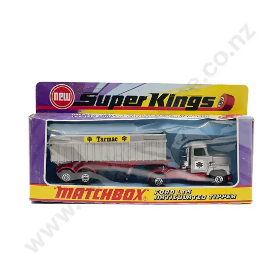 Matchbox Boxed Super King K-18 Ford LTS Articulated Tipper