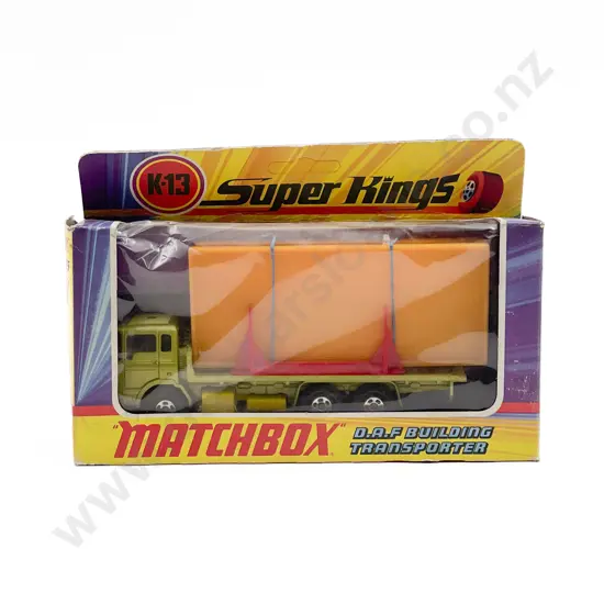 Matchbox Boxed Super Kings K-13 DAF Building Transporter