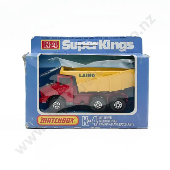Matchbox Boxed Super Kings K-4 Big Tipper