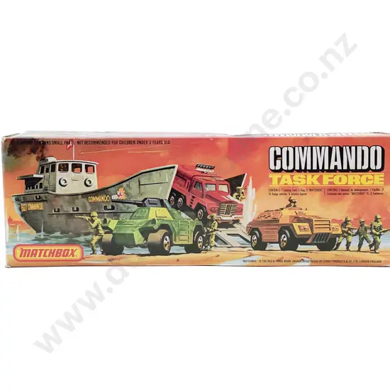 Matchbox C1975 Boxed Commando Task Force