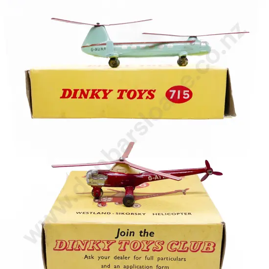Boxed Dinky 715 and 716